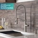 preview thumbnail 20 of 30, Kraus Sellette Commercial 2-Function Pulldown Kitchen Faucet