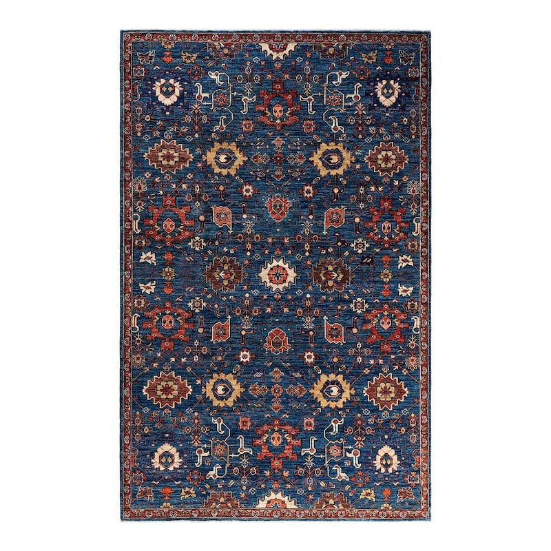 Serapi, One-of-a-Kind Hand-Knotted Area Rug - 5' 11" x 9' 3"