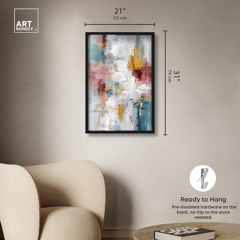 Warmth and cool II Shadowbox by Art Remedy