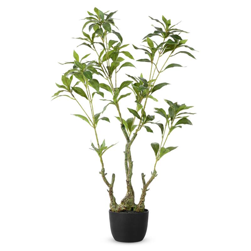 SAFAVIEH Sabrina Faux 32" Potted Pierisjaponica - 17"W x 17"D x 32"H - 17Wx17Dx32H