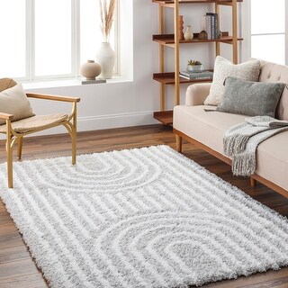 Artistic Weavers Jamal Neutral Rainbow Plush Area Rug