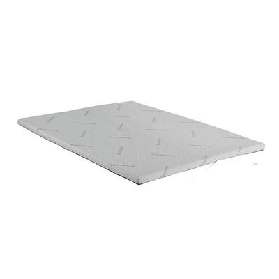 Neko 2 Inch Plush Queen Size Mattress Topper, Soft NU TEX Polyurethane Foam