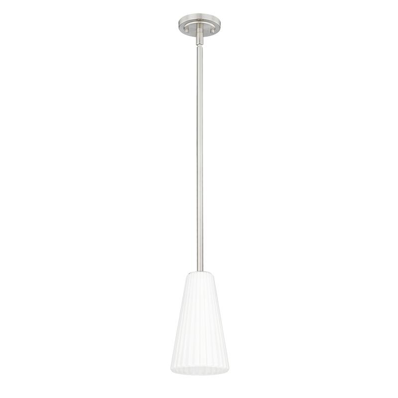 Farrell 1 Light Pendant in Brushed Nickel