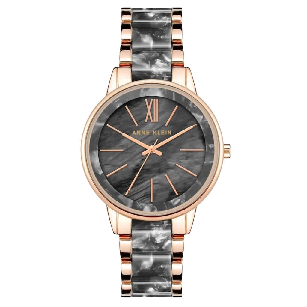 Anne Klein Women's Classic Grey Dial Watch - AK/1412GYRG - One Size
