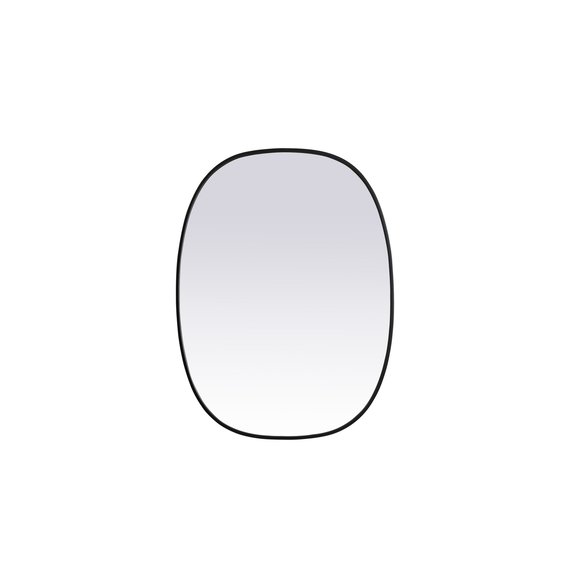 Elegant Lighting MR2B3040 Brynn 30" W x 40" H Modern Oval Bathroom