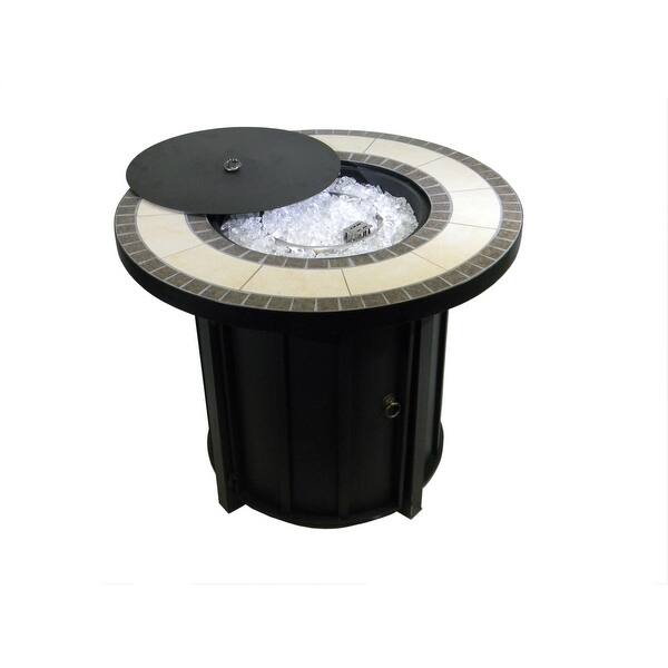 AZ Patio Heaters Round Tile Top Firepit AZ Patio Heaters Round Tile Top Firepit