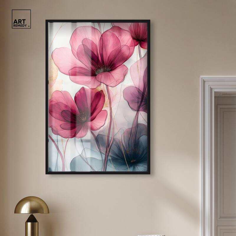 Filigree Flora II Shadowbox by Art Remedy
