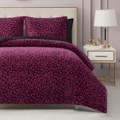 Juicy Couture Cheetah Feathered Comforter Sets