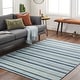 preview thumbnail 1 of 12, Livabliss Shaoli Casual Striped Indoor/ Outdoor Area Rug