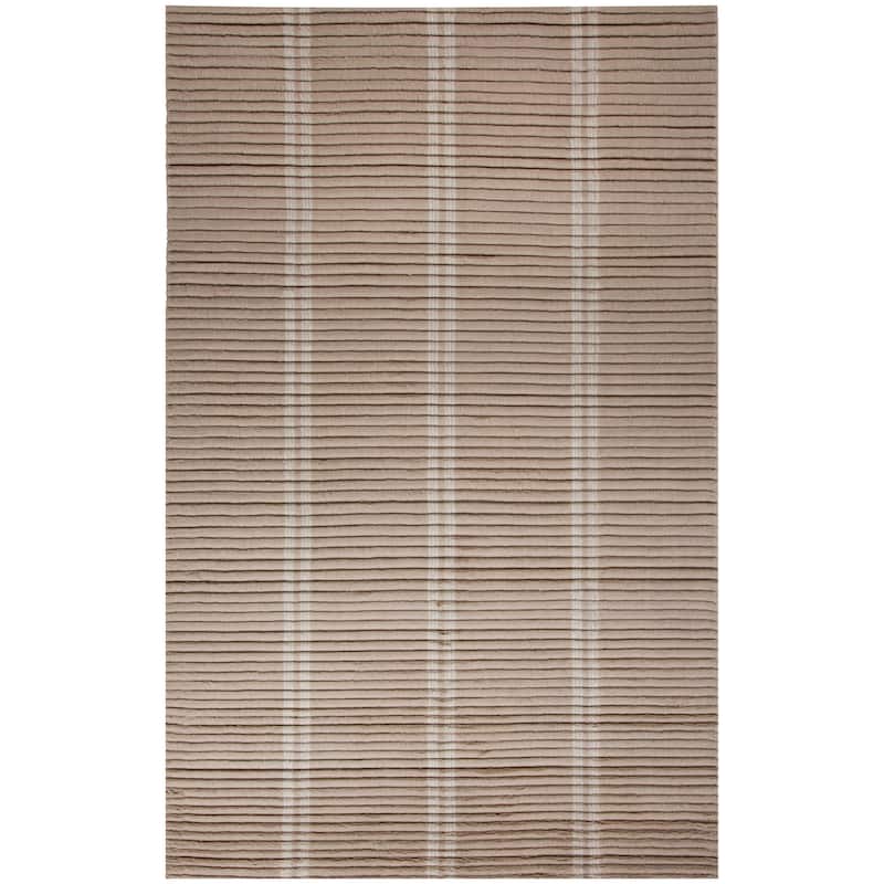 Alora Decor Klaus Stripe Wool Area Rug