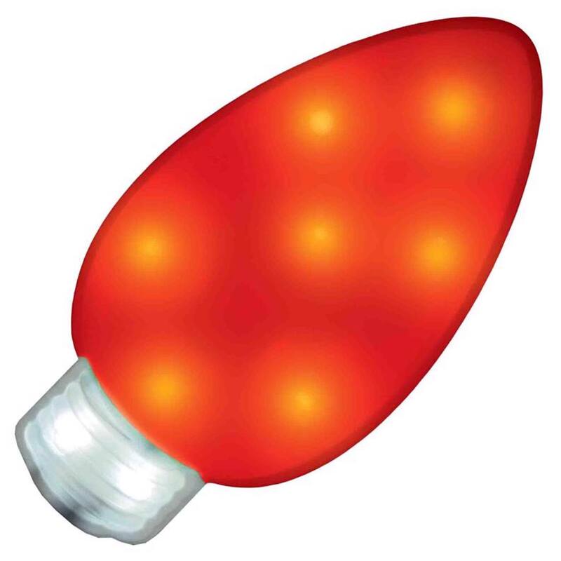Magic Seasons LED Magnetic Bulb 15 in. Garage Decoration - Green