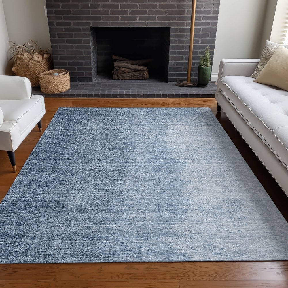 Premium Washable Super Soft Solid Ombre Juju Mayfield Rug