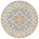preview thumbnail 8 of 8, SAFAVIEH Handmade Heritage Hilga Traditional Wool Rug 6' Round - Green/Ivory - Round
