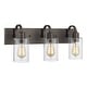 preview thumbnail 65 of 105, Bathroom Vanity Light Fixtures - Farmhouse Wall Light for Bathroom 3-Light - Oil Rubbed Bronze