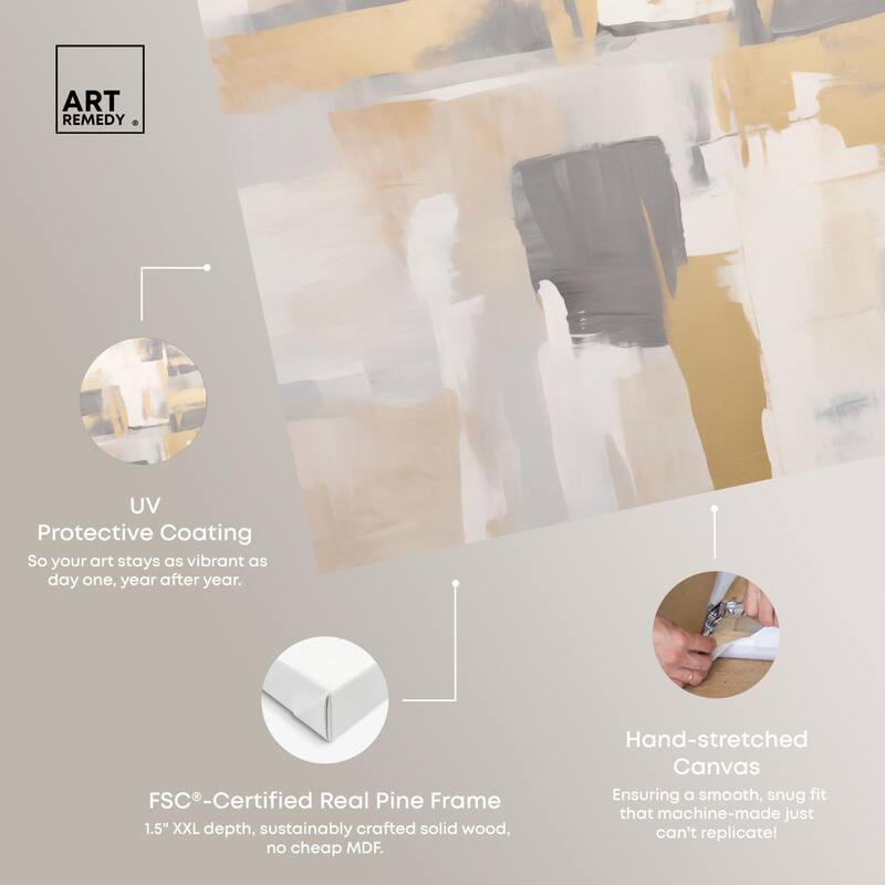 Soft Brilliance I Canvas by Art Remedy, Gallery Wrapped