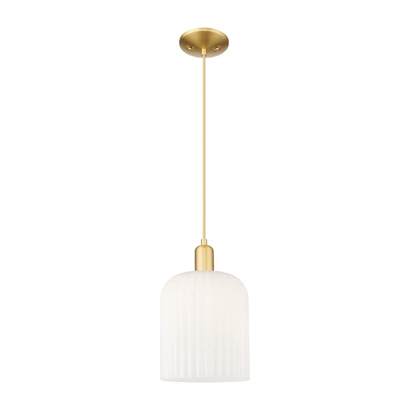 Innovations Lighting Endless Possibilities Arcadia - Bridal Veil - 1 Light 8" Cord Hung Mini Pendant