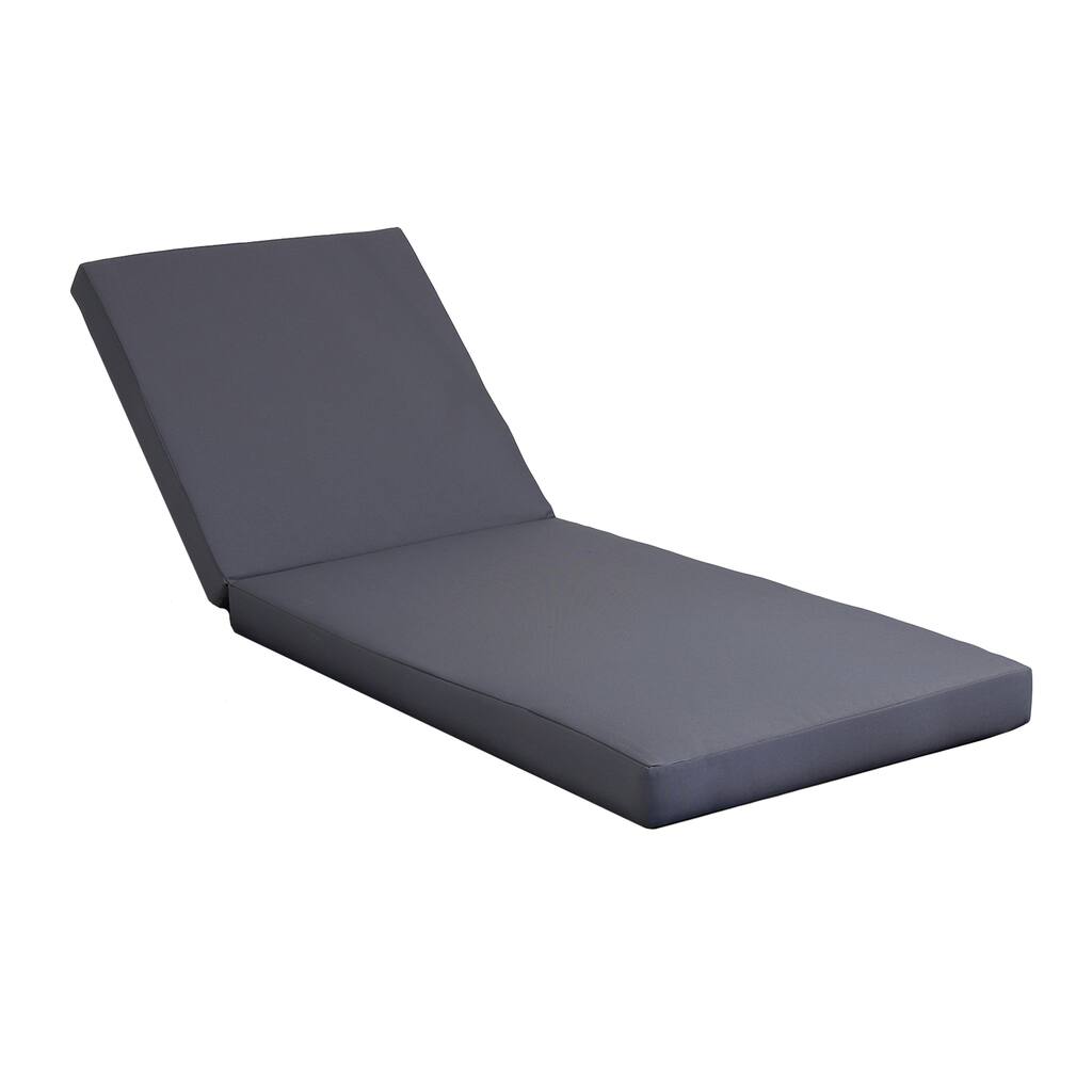 Water-resistant Fabric Polyurethane Foam Filling Chaise Lounge Cushion