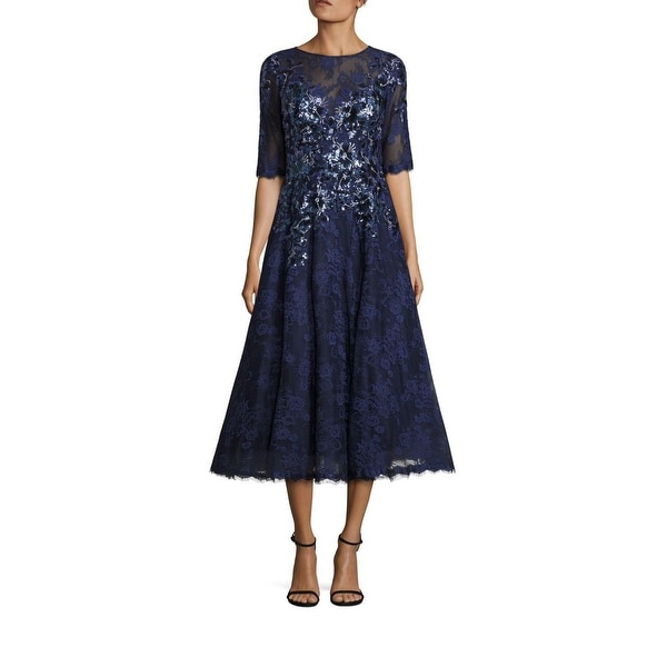 teri jon navy dress