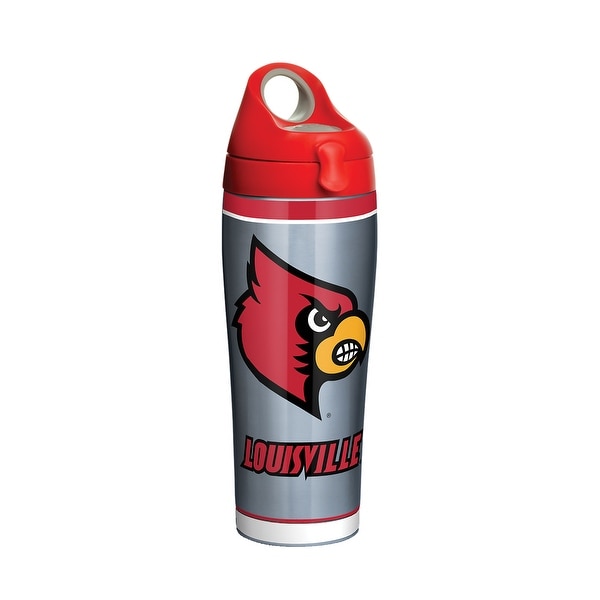 NCAA Louisville Cardinals Stainless Steel Water Bottle