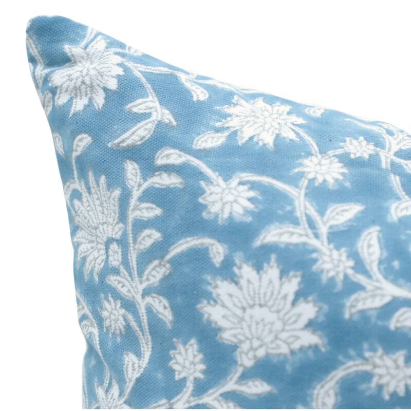 Fabdivine Cotton Farmhouse Block print pillow Cover