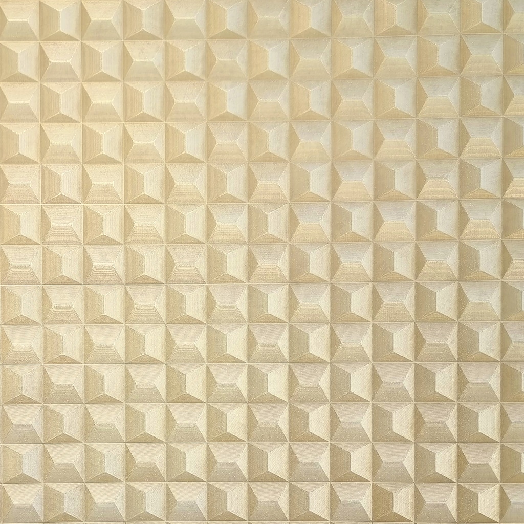 Fine Decor Romero Gold 3D Geometric Wallpaper