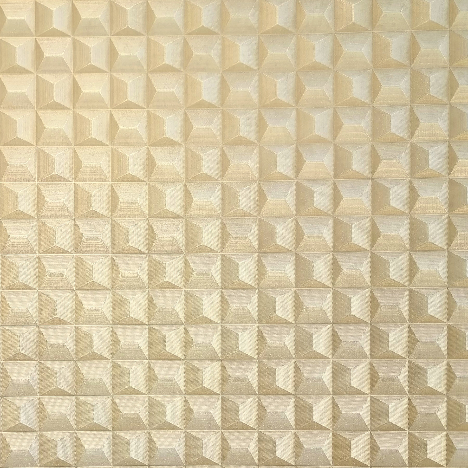 Fine Decor Romero Gold 3D Geometric Wallpaper
