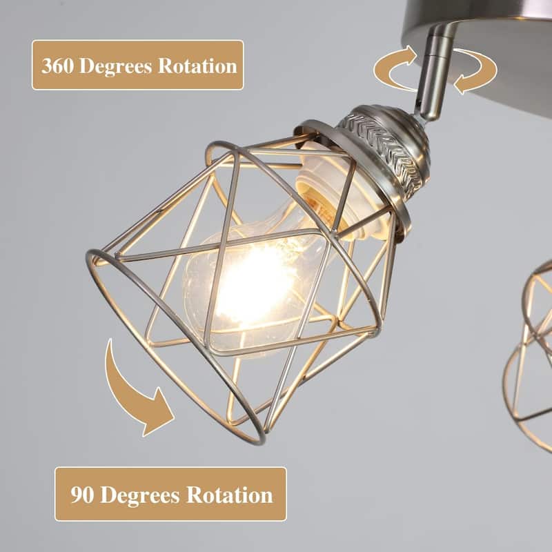3-lights kitchen light nickel entryway light metal, ‎iron ceiling lamp