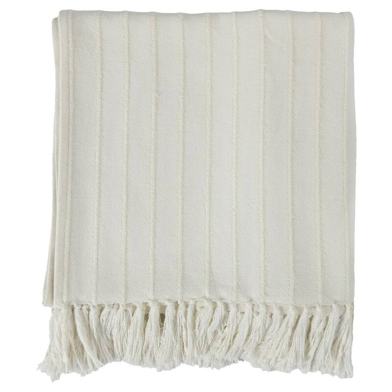 Hendri 50"x70" Throw Blanket, by Kosas Home
