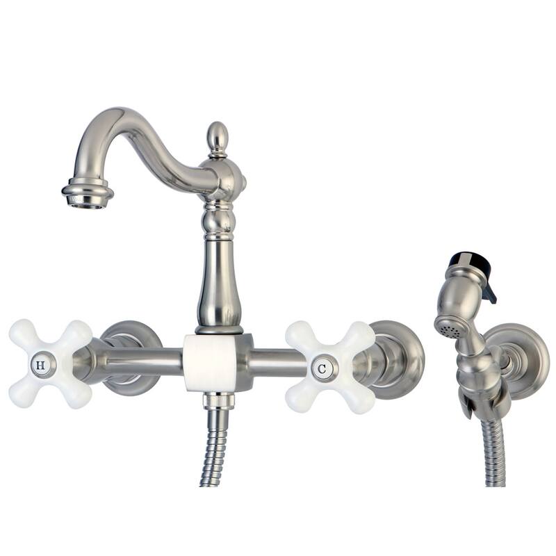 Kingston Brass Heritage Kitchen Faucet - Includes Sidespray