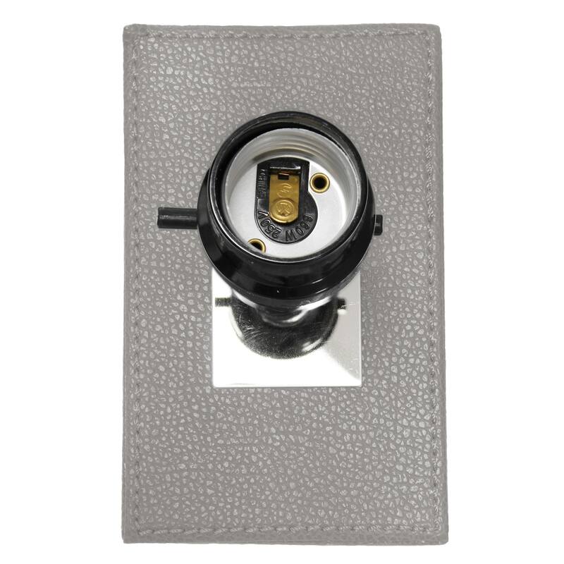 21 in. Gray Finish Table Lamp with White Shade, Sturdy Table Lamp for Living Rooms and Bedrooms