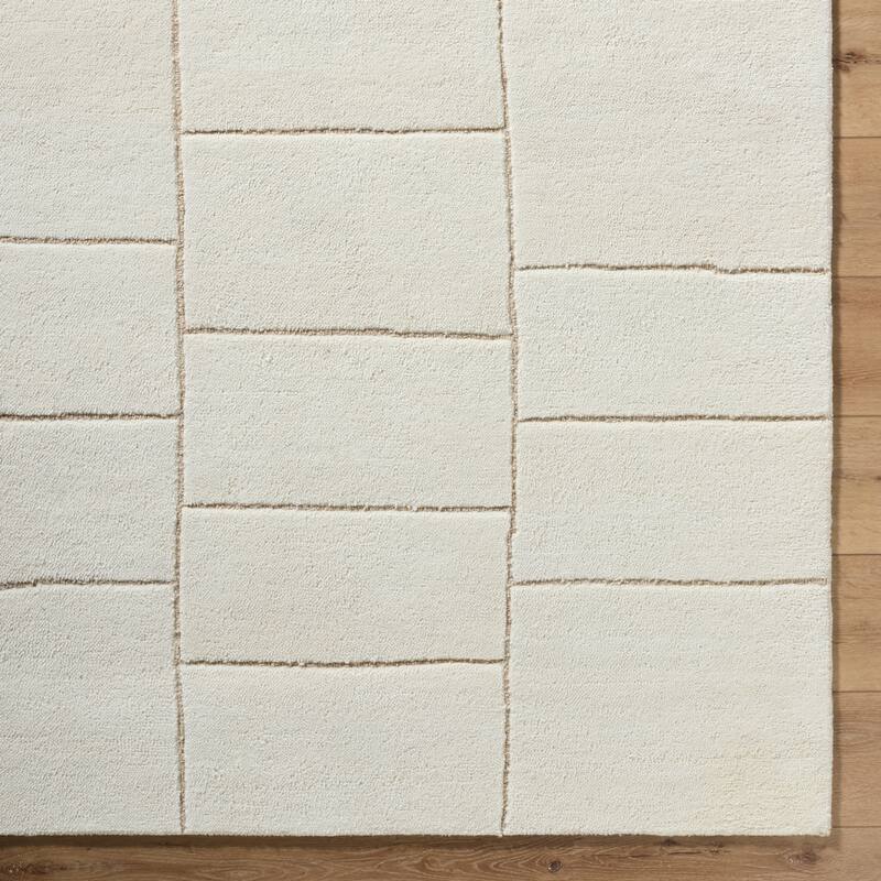 Layne Modern Checkered Area Rug