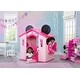 preview thumbnail 1 of 2, Disney Minnie Mouse Plastic Indoor/Outdoor Playhouse with Easy Assembly