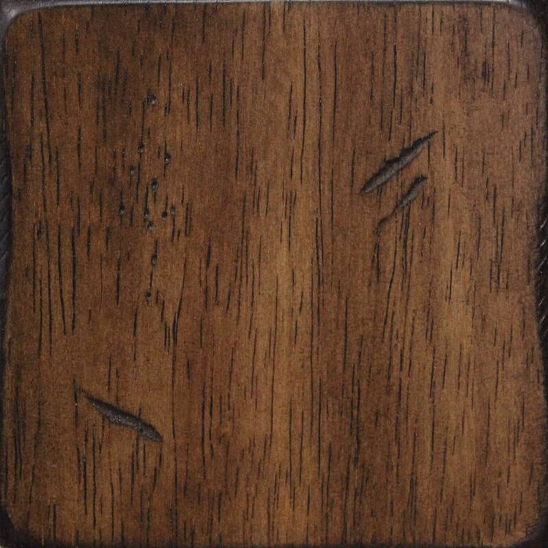 Upholstered Dining Chairs Set of 2 - Performance Fabric - Amish Brown - Modern Design