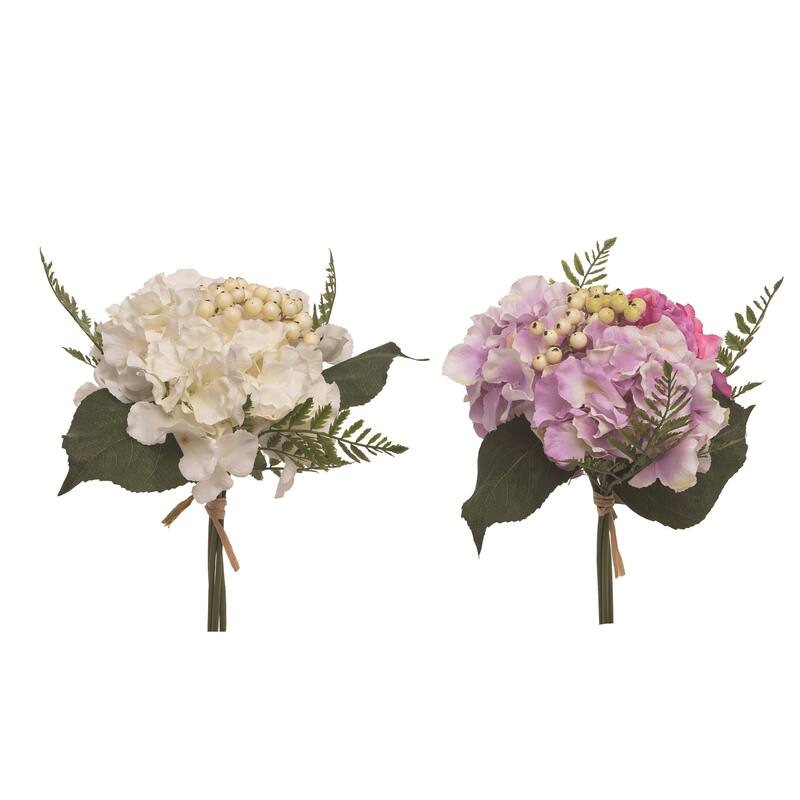 Transpac Tropical Bouquet Set of 2 Spring Home Decorations - Multi