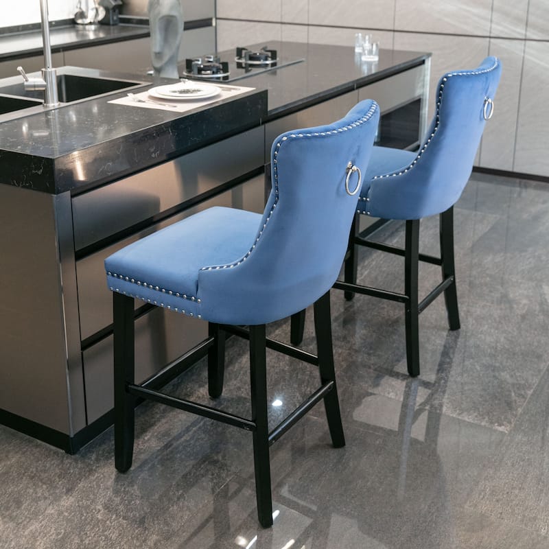 Leisure Style Bar Chairs,Set of 2