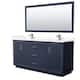 Option Dark Blue, Nickel Trim, Giotto Quartz Top