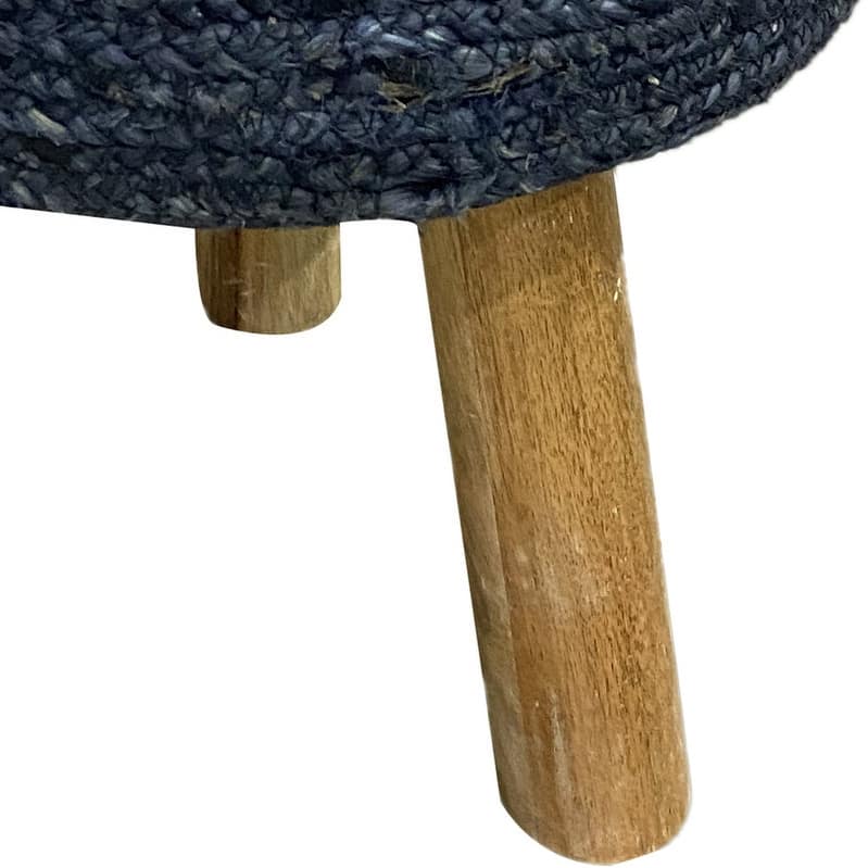 HERAT ORIENTAL Handmade Kilim Upholstered Round Stool