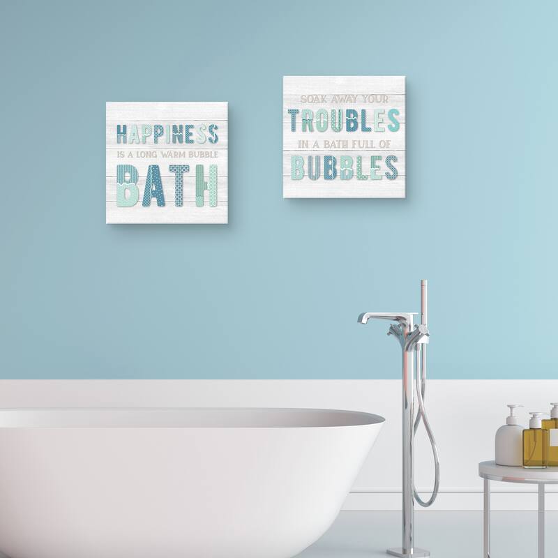 Bubble Bath by CAD Designs Canvas Art Prints