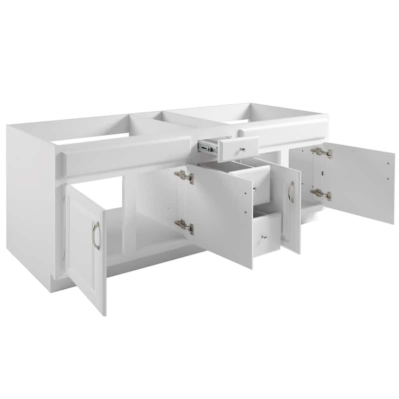 Design House 215814 Concord 72" Double Free Standing Vanity Cabinet