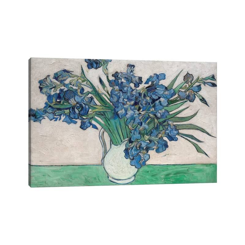 iCanvas "Irises, 1890" by Vincent van Gogh Canvas Print