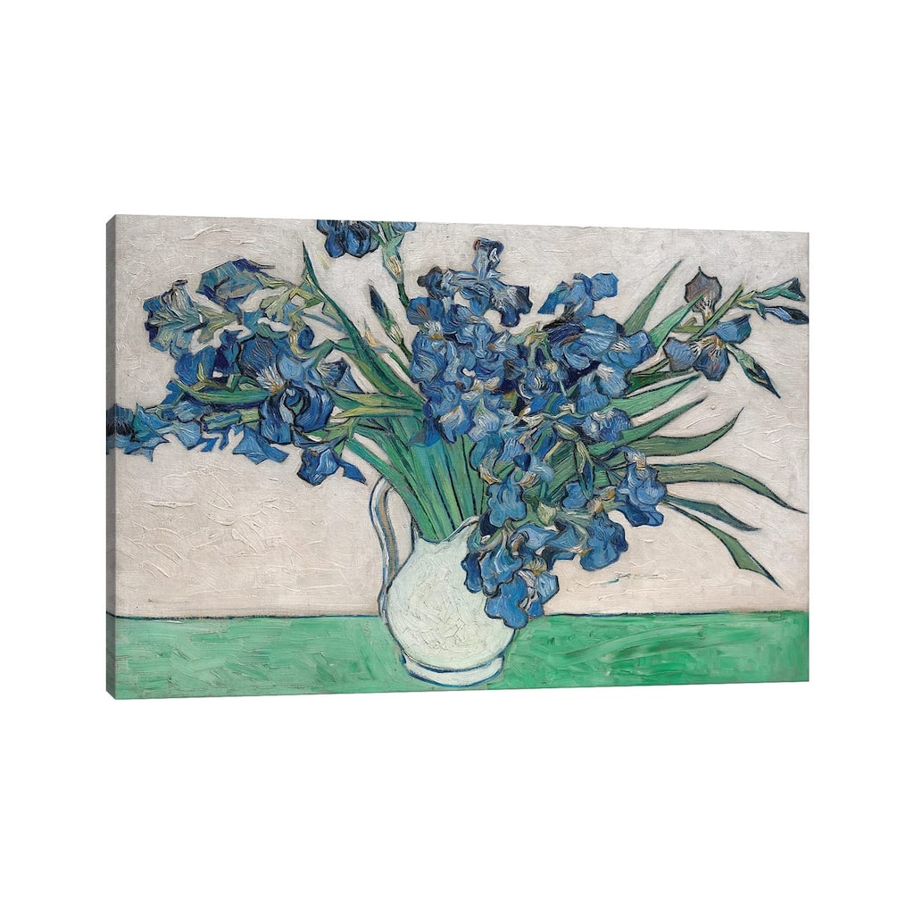 iCanvas "Irises, 1890" by Vincent van Gogh Canvas Print