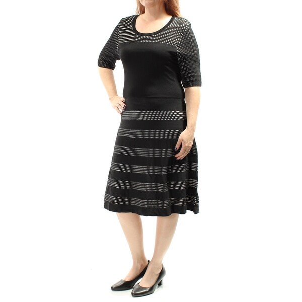 below the knee casual dresses with sleeves