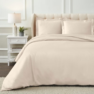 Superior 1200 Thread Count Egyptian Cotton Solid or Embroidered Duvet Cover Set