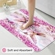preview thumbnail 11 of 22, 4 Pcs HummingBird Flower Shower Curtain Sets with Rugs for Bathroom Decor, Vintage Floral (Hooks Not Included)
