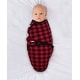 preview thumbnail 3 of 3, The Peanutshell Plaid Woodland Swaddles, 3-Pack, Small/Medium