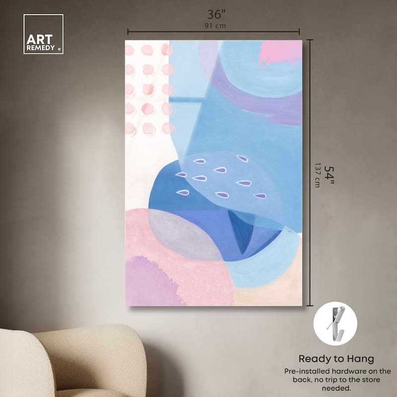 Doll Memories - Pretty Blue II Acrylic by Art Remedy, Ready to Hang