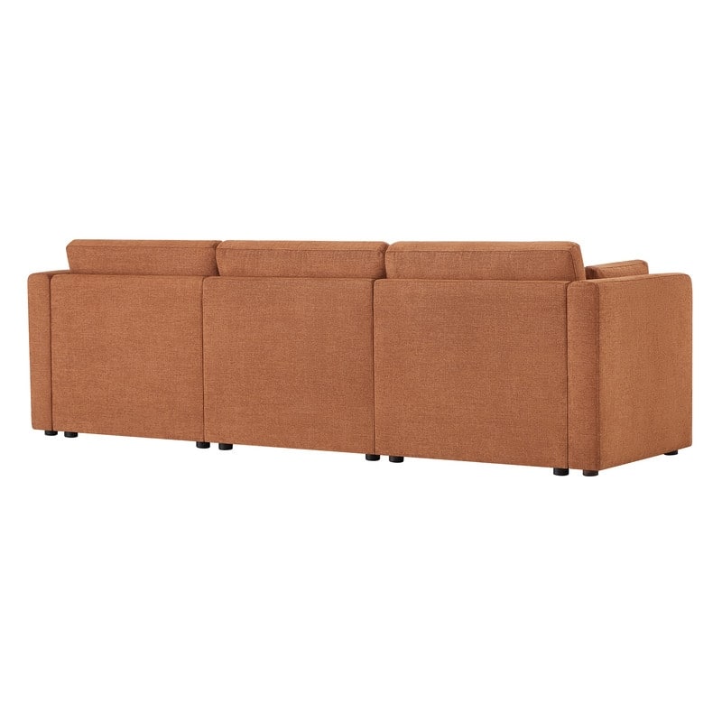Mia Oversized Modular Sectional Fabric Sofa