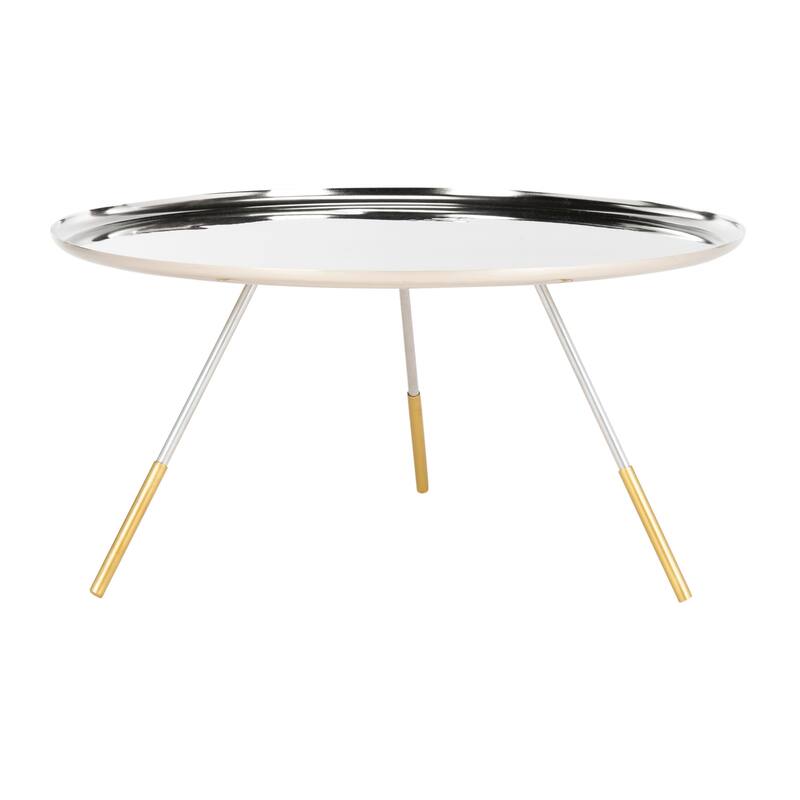 SAFAVIEH Diann Coffee Table - 29Wx29Dx15H - Silver