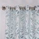 preview thumbnail 89 of 124, Superior Leaves Machine Washable Room Darkening Grommet Blackout Curtains, Set of 2