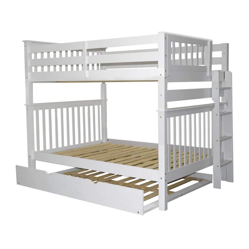 Taylor & Olive Trillium Full over Full Bunk Bed, Full Trundle
